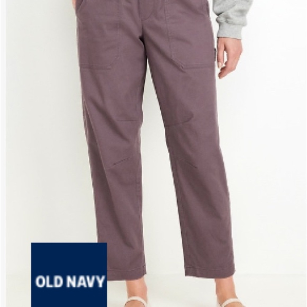 Casual Purple Pants